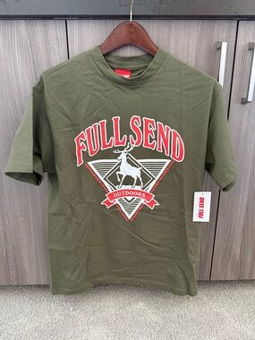 🚨FULL SEND Outdoors Tee - BRAND NEW! - Men’s Size Medium - LIMITED EDITION🚨